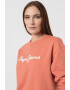 Pepe Jeans London Bluza sport cu aplicatie logo din material terry - Pled.ro