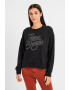 Pepe Jeans London Bluza sport cu decolteu la baza gatului si maneci cazute Connie - Pled.ro