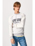 Pepe Jeans London Bluza sport de bumbac cu imprimeu logo supradimensionat - Pled.ro