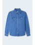 Pepe Jeans London Camasa de denim cu buzunare aplicate - Pled.ro