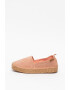 Pepe Jeans London Espadrile flatform de piele intoarsa Liss - Pled.ro