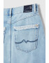 Pepe Jeans London Fusta din denim cu slit lateral - Pled.ro