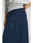 Pepe Jeans London Fusta midi cu snur in talie - Pled.ro