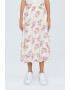 Pepe Jeans London Fusta midi evazata cu imprimeu floral - Pled.ro