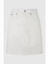 Pepe Jeans London Fusta mini cu croiala in A - Pled.ro