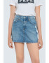 Pepe Jeans London Fusta mini din denim - Pled.ro