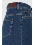 Pepe Jeans London Fusta mini din denim - Pled.ro