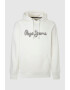 Pepe Jeans London Hanorac cu logo in material teddy - Pled.ro