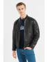 Pepe Jeans London Jacheta biker din piele - Pled.ro