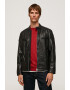 Pepe Jeans London Jacheta biker din piele Jayson - Pled.ro