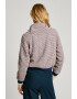 Pepe Jeans London Jacheta bomber din amestec de lana cu model houndstooth - Pled.ro