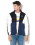 Pepe Jeans London Jacheta cu gluga fermoar si model colorblock Kai - Pled.ro