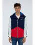 Pepe Jeans London Jacheta cu gluga si model colorblock - Pled.ro