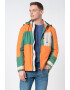 Pepe Jeans London Jacheta cu model colorblock si gluga detasabila Preston - Pled.ro