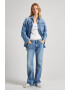 Pepe Jeans London Jacheta din denim cu aspect decolorat Mandy - Pled.ro