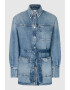 Pepe Jeans London Jacheta din denim cu aspect decolorat Mandy - Pled.ro