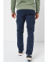 Pepe Jeans London Pantaloni cargo cu talie medie si snur - Pled.ro