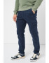 Pepe Jeans London Pantaloni cargo cu talie medie si snur - Pled.ro