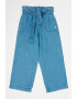 Pepe Jeans London Pantaloni chambray cu croiala ampla Rosalia - Pled.ro