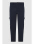 Pepe Jeans London Pantaloni chino din amestec de bumbac cu buzunare laterale - Pled.ro