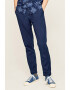 Pepe Jeans London Pantaloni conici din chambray - Pled.ro