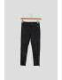 Pepe Jeans London Pantaloni de piele ecologica cu slituri cu fermoar la glezna - Pled.ro