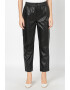 Pepe Jeans London Pantaloni din piele ecologica Moira - Pled.ro