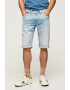 Pepe Jeans London Pantaloni scurti de denim cu aspect decolorat - Pled.ro