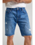 Pepe Jeans London Pantaloni scurti de denim cu detalii cu aspect deteriorat - Pled.ro