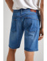 Pepe Jeans London Pantaloni scurti de denim cu detalii cu aspect deteriorat - Pled.ro