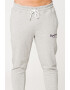 Pepe Jeans London Pantaloni sport de bumbac cu snur in talie George - Pled.ro