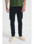 Pepe Jeans London Pantaloni uni cu talie medie - Pled.ro