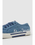 Pepe Jeans London Pantofi sport de denim cu imprimeu logo - Pled.ro