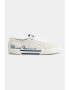 Pepe Jeans London Pantofi sport de denim cu imprimeu logo - Pled.ro