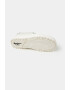 Pepe Jeans London Pantofi sport flatform de piele cu imprimeu text - Pled.ro