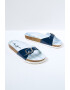 Pepe Jeans London Papuci din piele ecologica cu aspect lacuit - Pled.ro