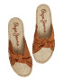 Pepe Jeans London Papuci-espadrile de piele intoarsa - Pled.ro