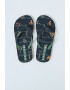 Pepe Jeans London Papuci flip-flop cu imprimeu tropical - Pled.ro