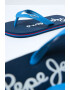 Pepe Jeans London Papuci flip-flop cu logo in relief - Pled.ro