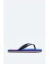 Pepe Jeans London Papuci flip-flop cu talpa cu model in dungi - Pled.ro