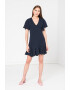 Pepe Jeans London Rochie cu decolteu in V si maneci evazate Iria - Pled.ro