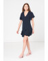 Pepe Jeans London Rochie cu decolteu in V si maneci evazate Iria - Pled.ro