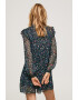 Pepe Jeans London Rochie cu decolteu in V si model floral - Pled.ro