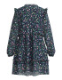 Pepe Jeans London Rochie cu decolteu in V si model floral - Pled.ro