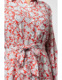 Pepe Jeans London Rochie cu imprimeu floral si cordon in talie Perah - Pled.ro