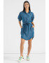 Pepe Jeans London Rochie de denim cu maneci bufante Glennis - Pled.ro