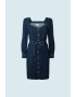 Pepe Jeans London Rochie de denim cu un cordon - Pled.ro