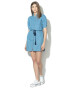 Pepe Jeans London Rochie din amestecd de lyocell cu cordon in talie Evelyn - Pled.ro