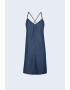 Pepe Jeans London Rochie din denim cu decolteu in V si barete incrucisate pe partea din spate - Pled.ro