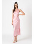 Pepe Jeans London Rochie dreapta din satin Lila - Pled.ro